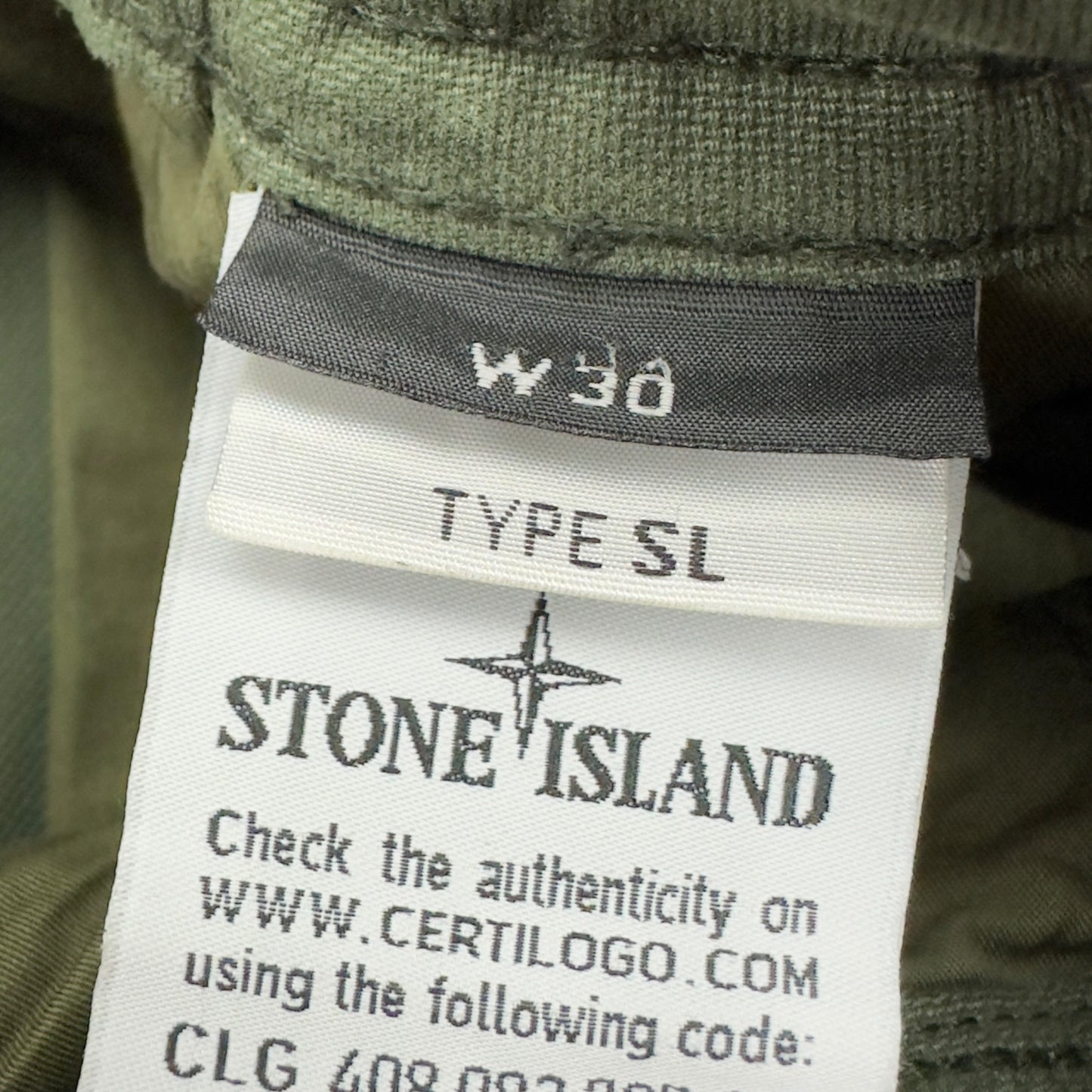 A/W 19 Stone Island Ghost Cargo Trousers - Khaki