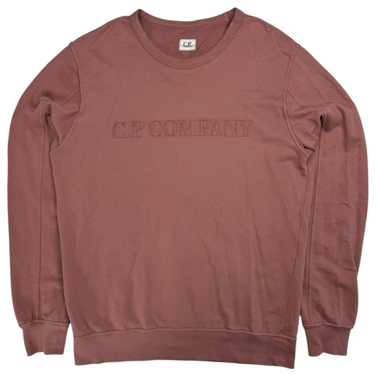 C.P. Company Spellout Sweater - Pink