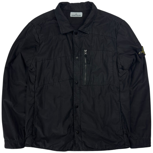A/W 16 Stone Island Quilted Overshirt - Black