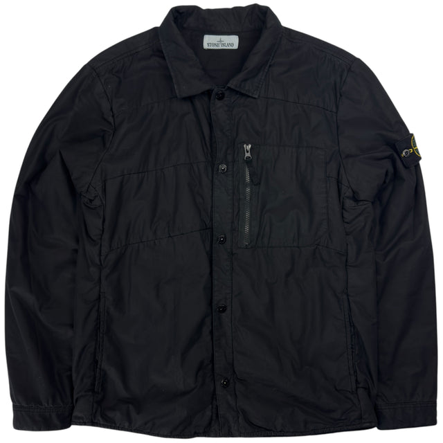 A/W 16 Stone Island Quilted Overshirt - Black