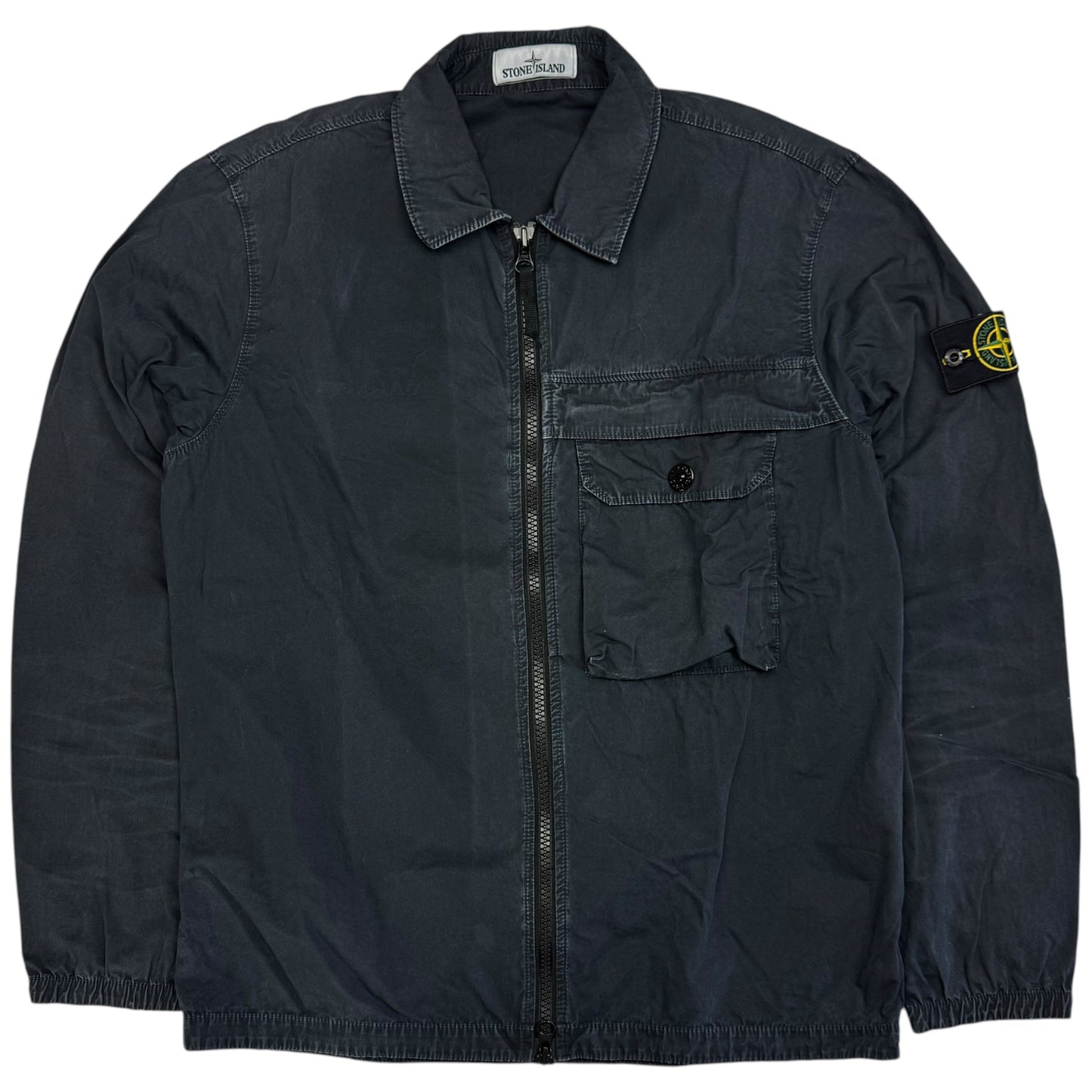 A/W 20 Stone Island T.CO+OLD Pocket Overshirt - Navy