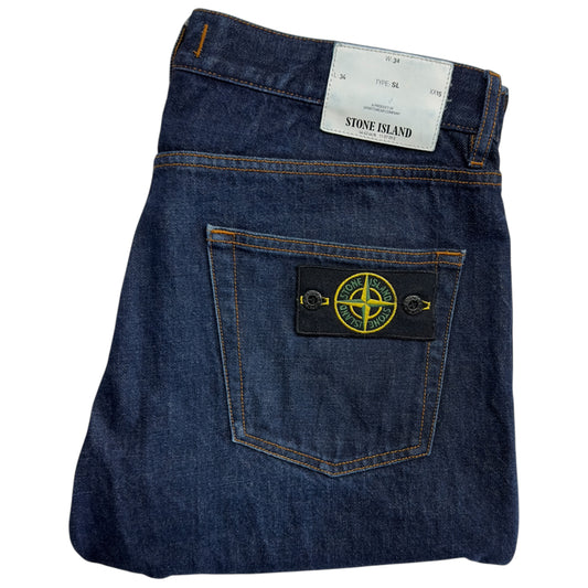 S/S 18 Stone Island Dark Wash Jeans 34/31 SL