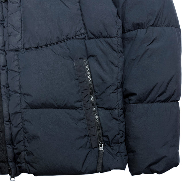 A/W 17 Stone Island Crinkle Reps NY Down Puffer Jacket - Navy