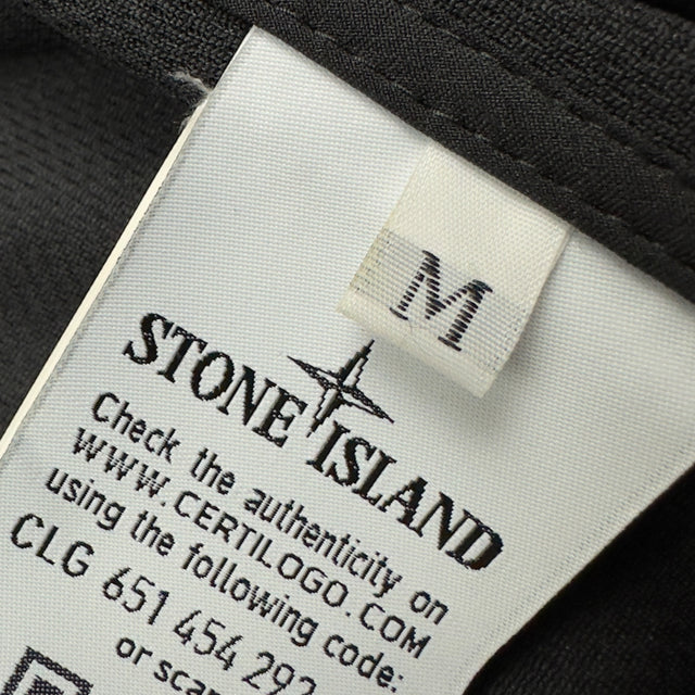 S/S 21 Stone Island Light Soft Shell-R Jacket with e-dye Technology - Black