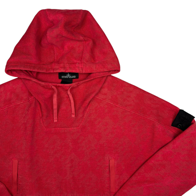 A/W 18 Stone Island Shadow Project Panama Camo Smock - Red