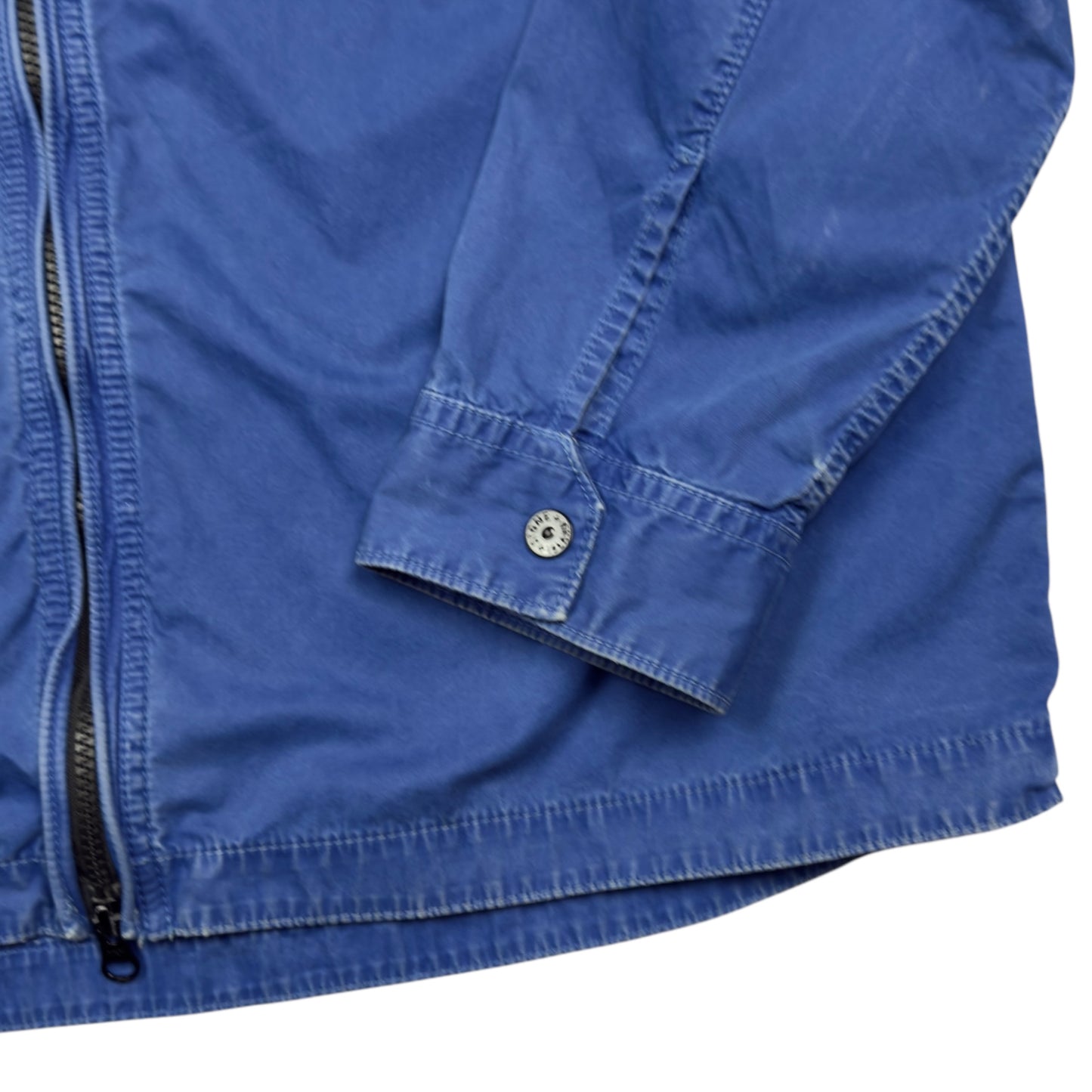 S/S 16 Stone Island Cotton Overshirt - Blue