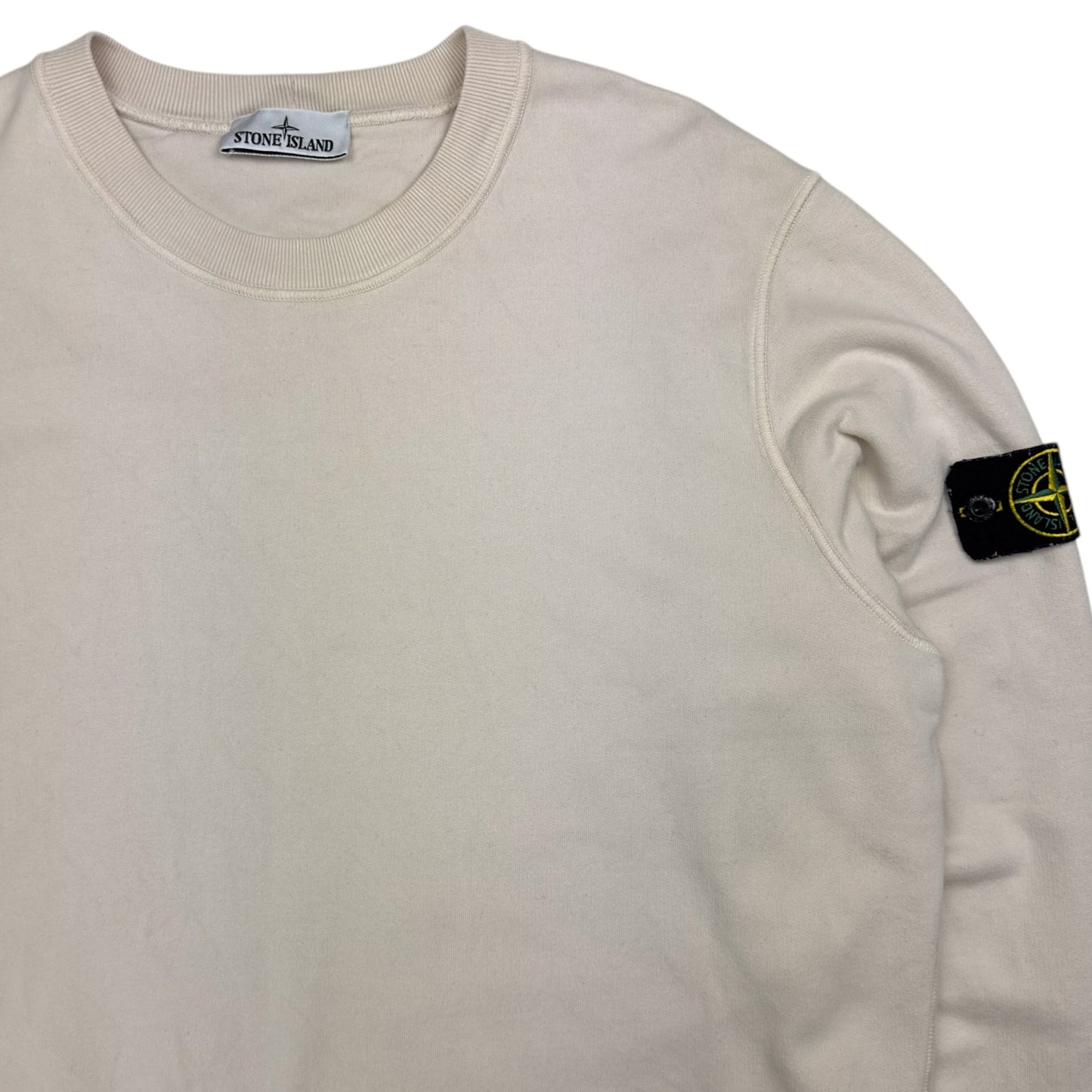 A/W 22 Stone Island Crewneck Sweater - Cream