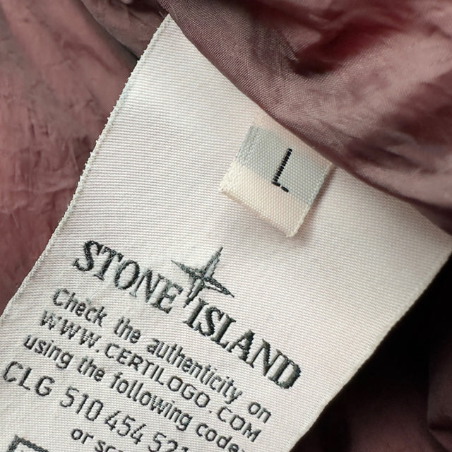 A/W 17 Stone Island Crinkle Reps NY Down Puffer Jacket - Burgundy