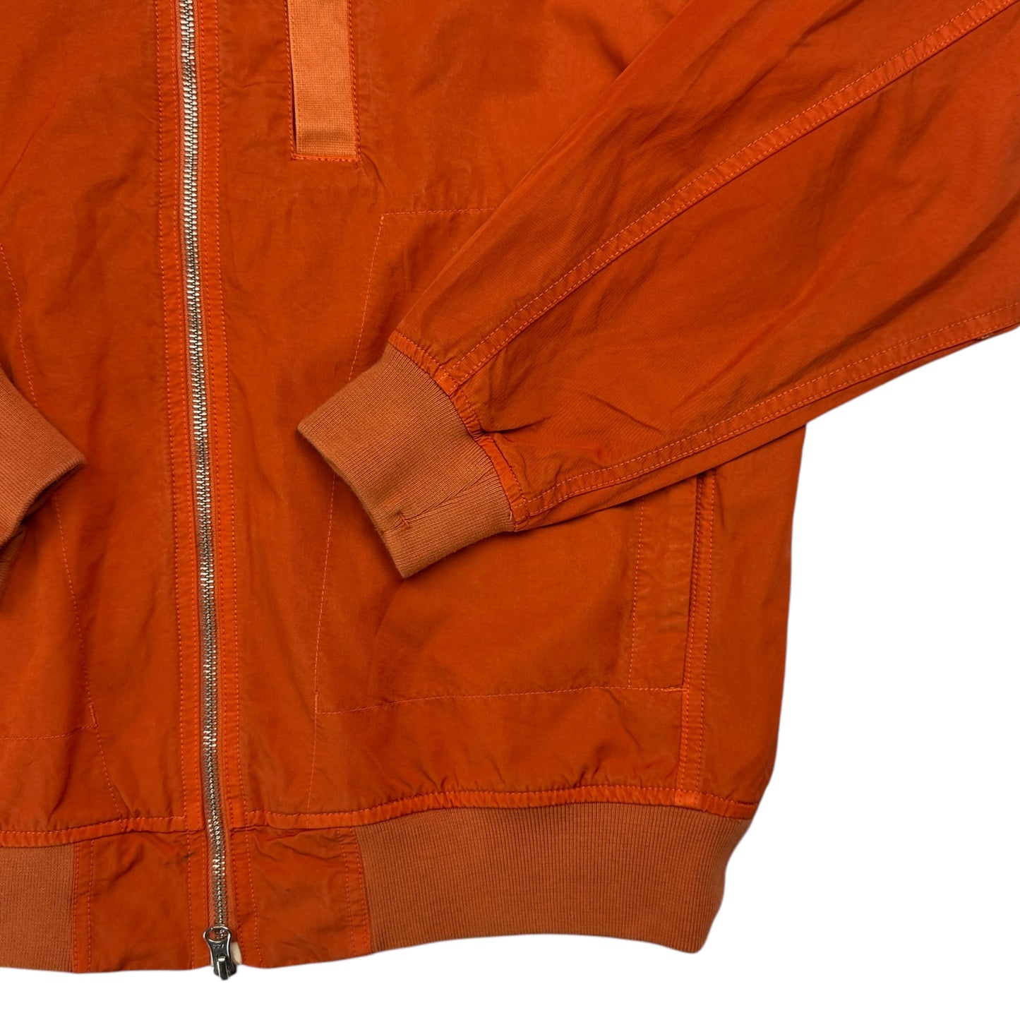 S/S 23 Stone Island Cupro Cotton Twill-TC Bomber - Orange