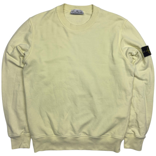A/W 22 Stone Island Crewneck Sweater - Yellow
