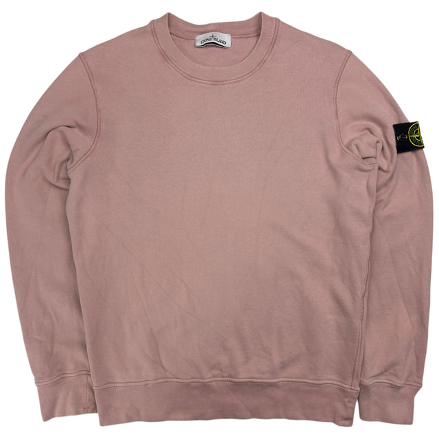 A/W 22 Stone Island Crewneck Sweater - Light Pink