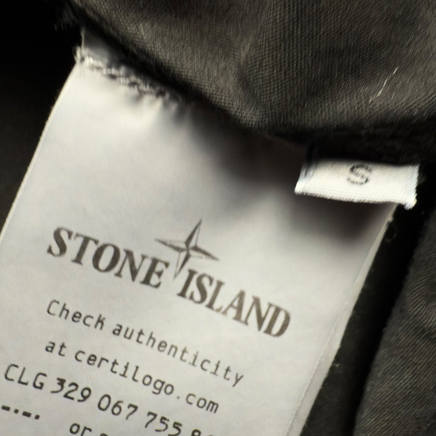 S/S 22 Stone Island Pocket Overshirt - Black