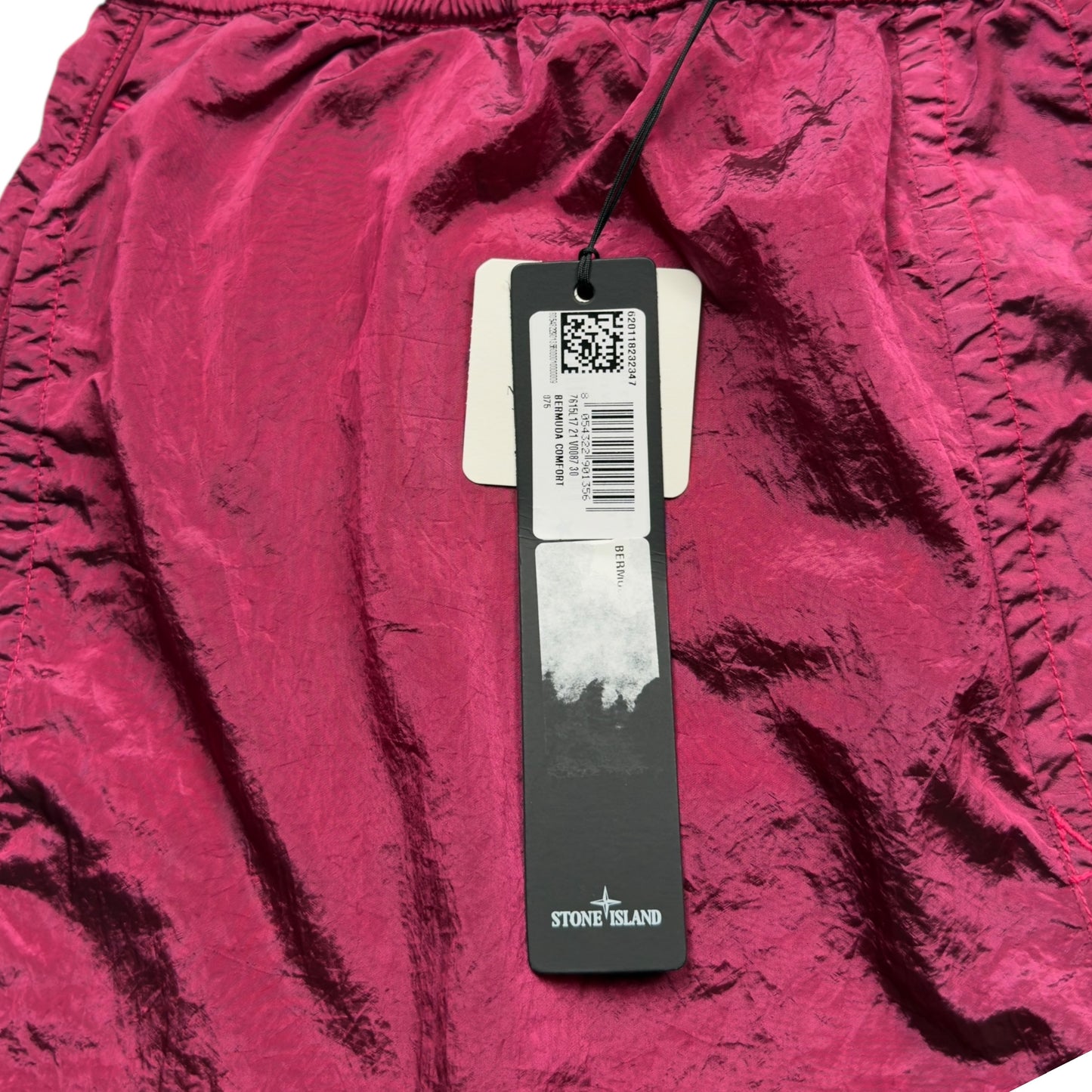 S/S 22 Stone Island Nylon Metal Cargo Shorts - 30 CO