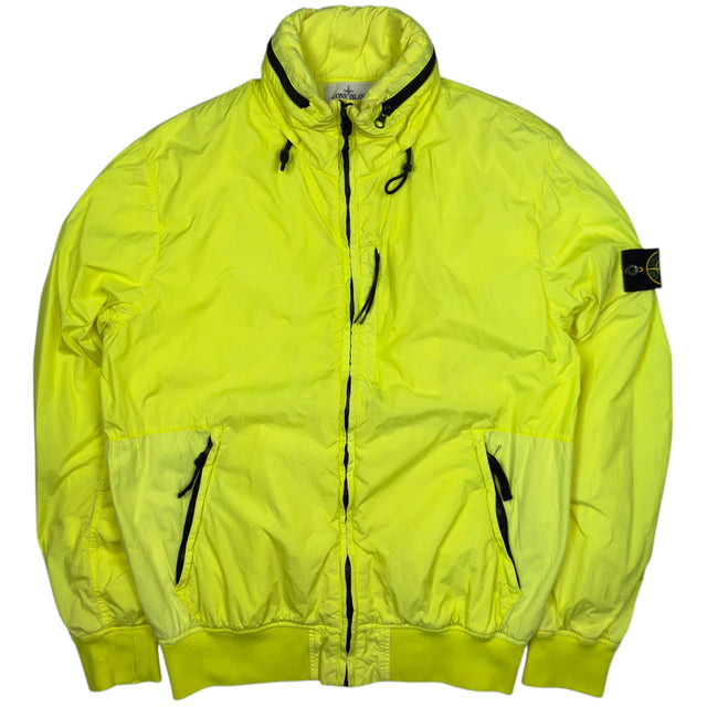 S/S 16 Stone Island Crinkle Reps NY Jacket - Yellow