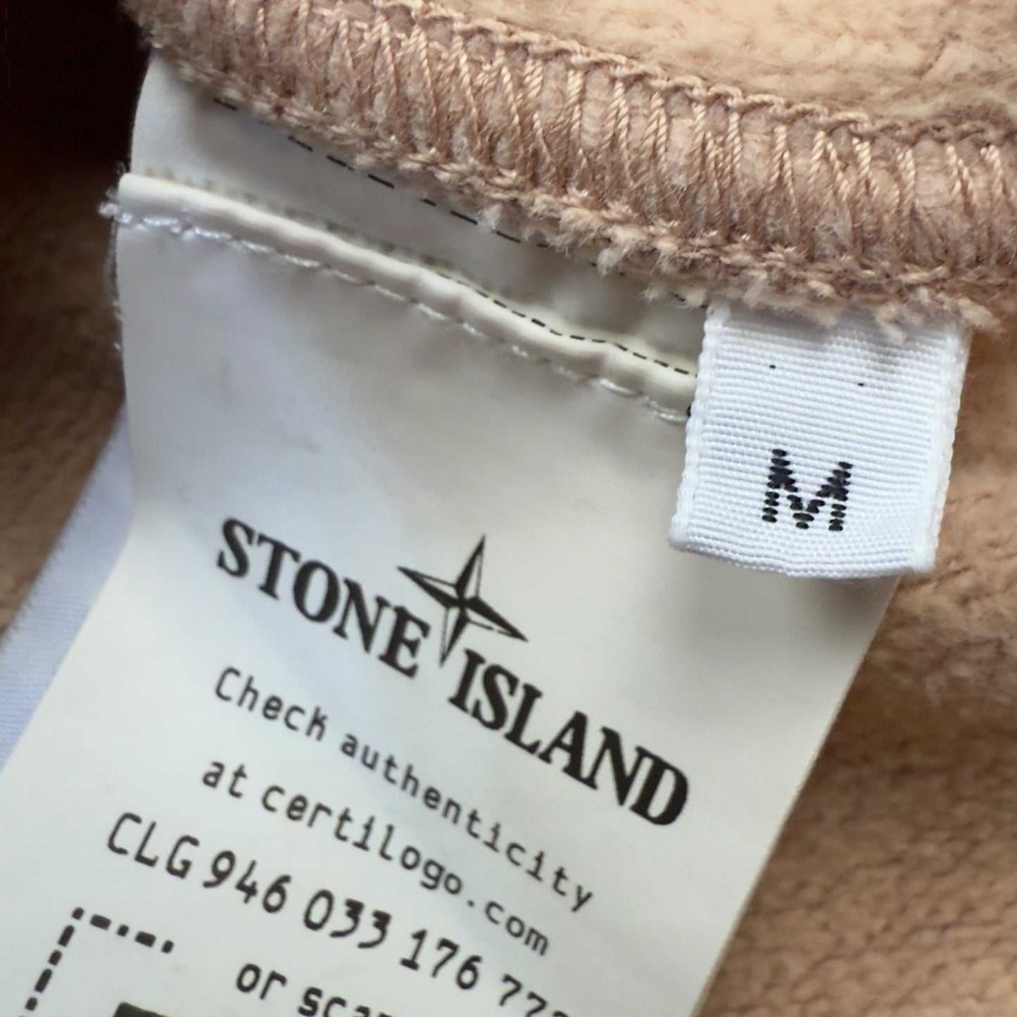 A/W 21 Stone Island Hoodie - Beige