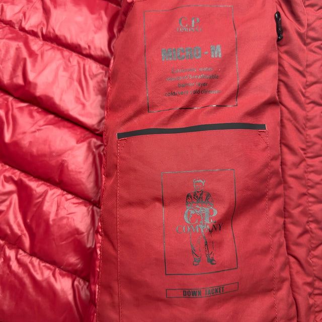 C.P. Company Micro M Down Jacket - Red