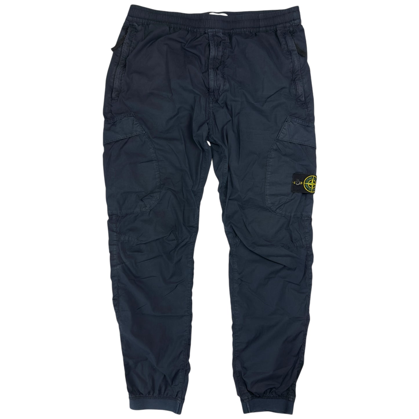 S/S 19 Stone Island Stretch Cotton Cargo Trousers 34 RE-T