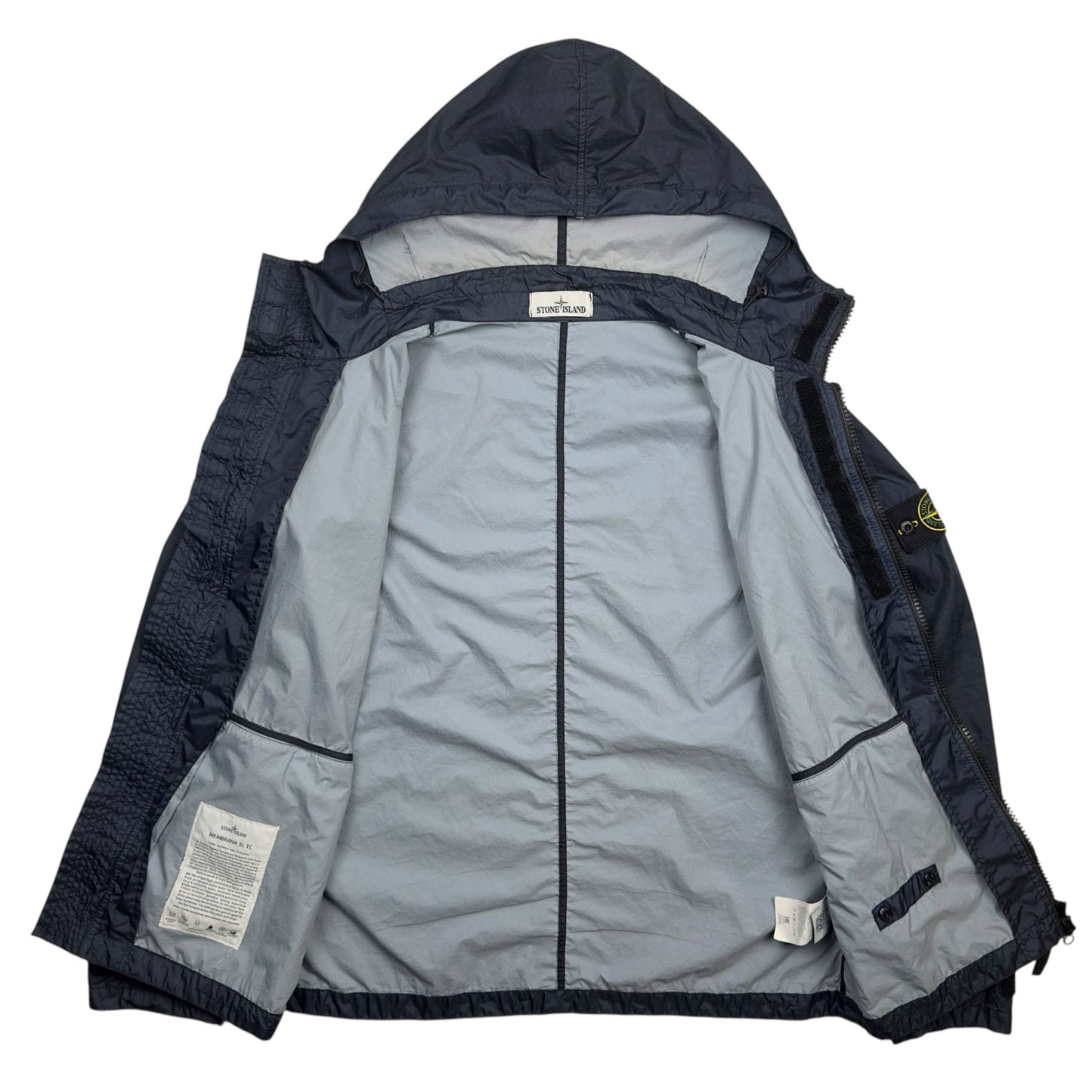 S/S 19 Stone Island Membrana 3L TC Jacket - Navy