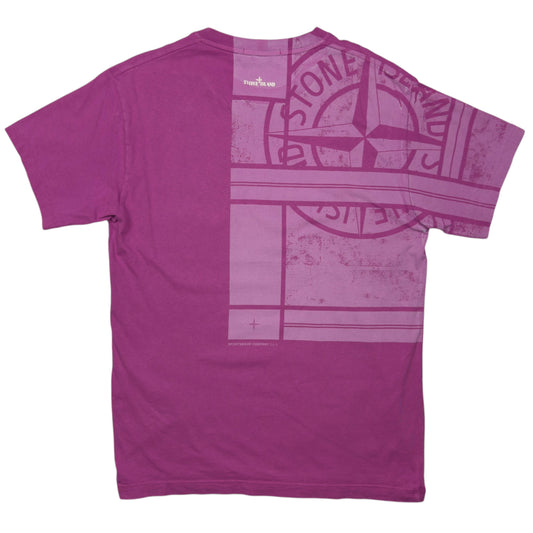 A/W 21 Stone Island Mosaic Three Print T-Shirt