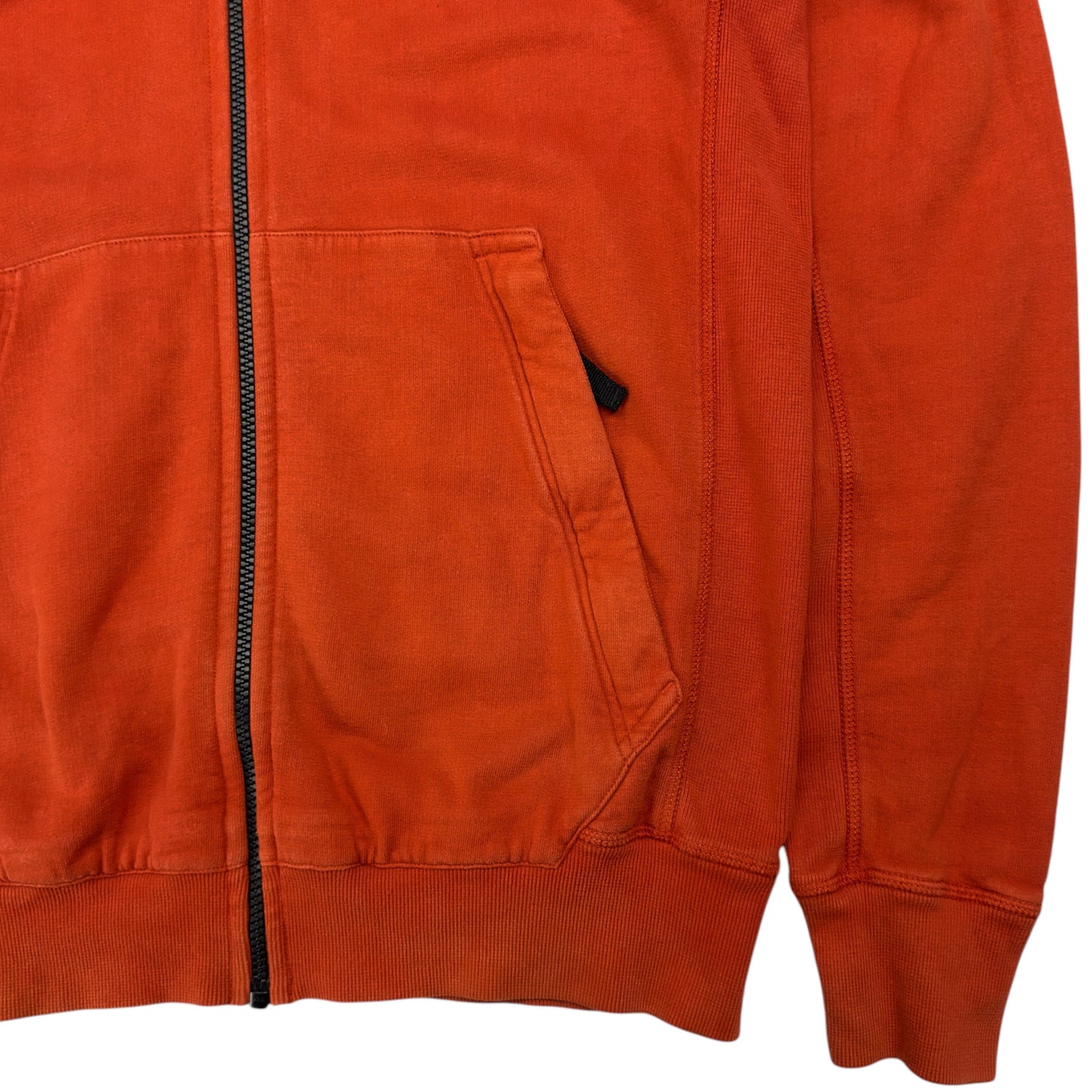 A/W 14 Stone Island Full Zip Hoodie - Orange