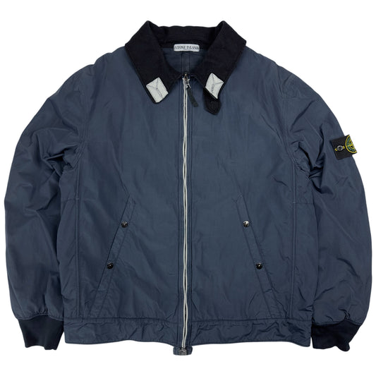 A/W 06 Stone Island Nylon Bomber Jacket - Navy