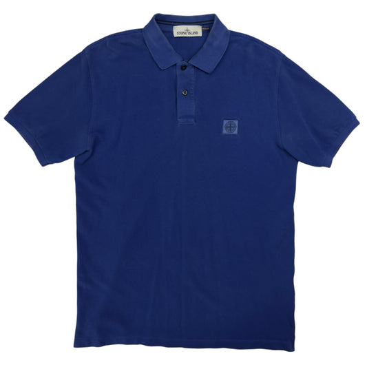 S/S 15 Stone Island Regular Fit Polo Shirt - Blue