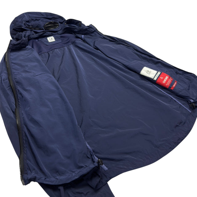 C.P. Company Chrome Nylon Goggle Jacket - Navy