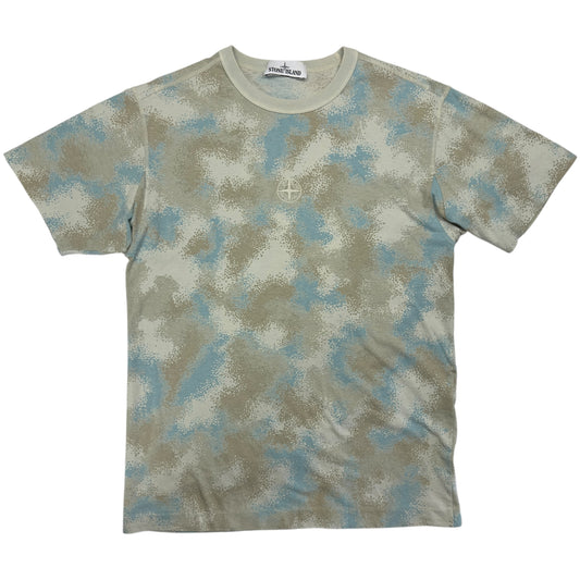 S/S 20 Stone Island Camo Devore T-Shirt