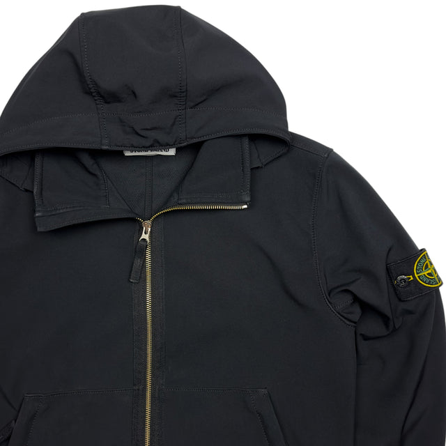 S/S 19 Stone Island Light Soft Shell R - Black