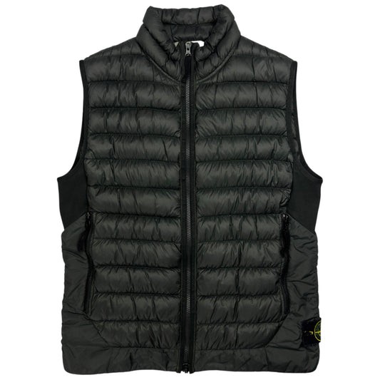 A/W 17 Stone Island Micro Yarn Down Gilet - Dark Green