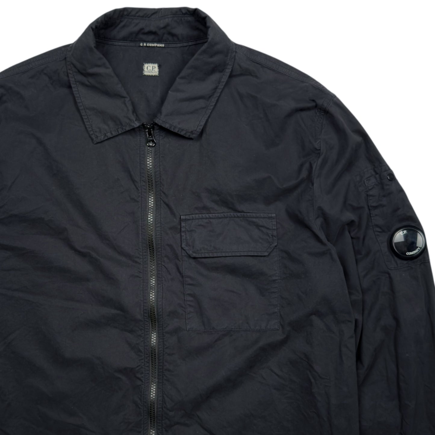 C.P. Company Gabardine Overshirt - Navy