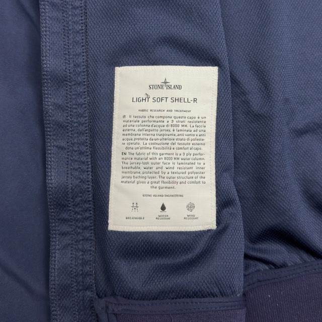 S/S 16 Stone Island Light Soft Shell R - Navy