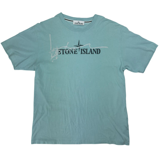 S/S 22 Stone Island "Ink Two" Stitch T-Shirt
