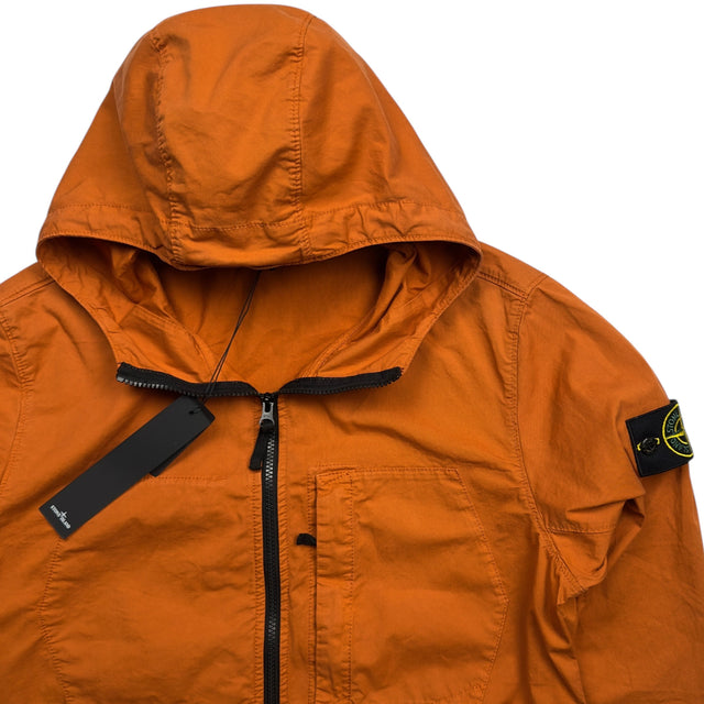 S/S 23 Stone Island Supima Cotton Twill Stretch-TC - Orange