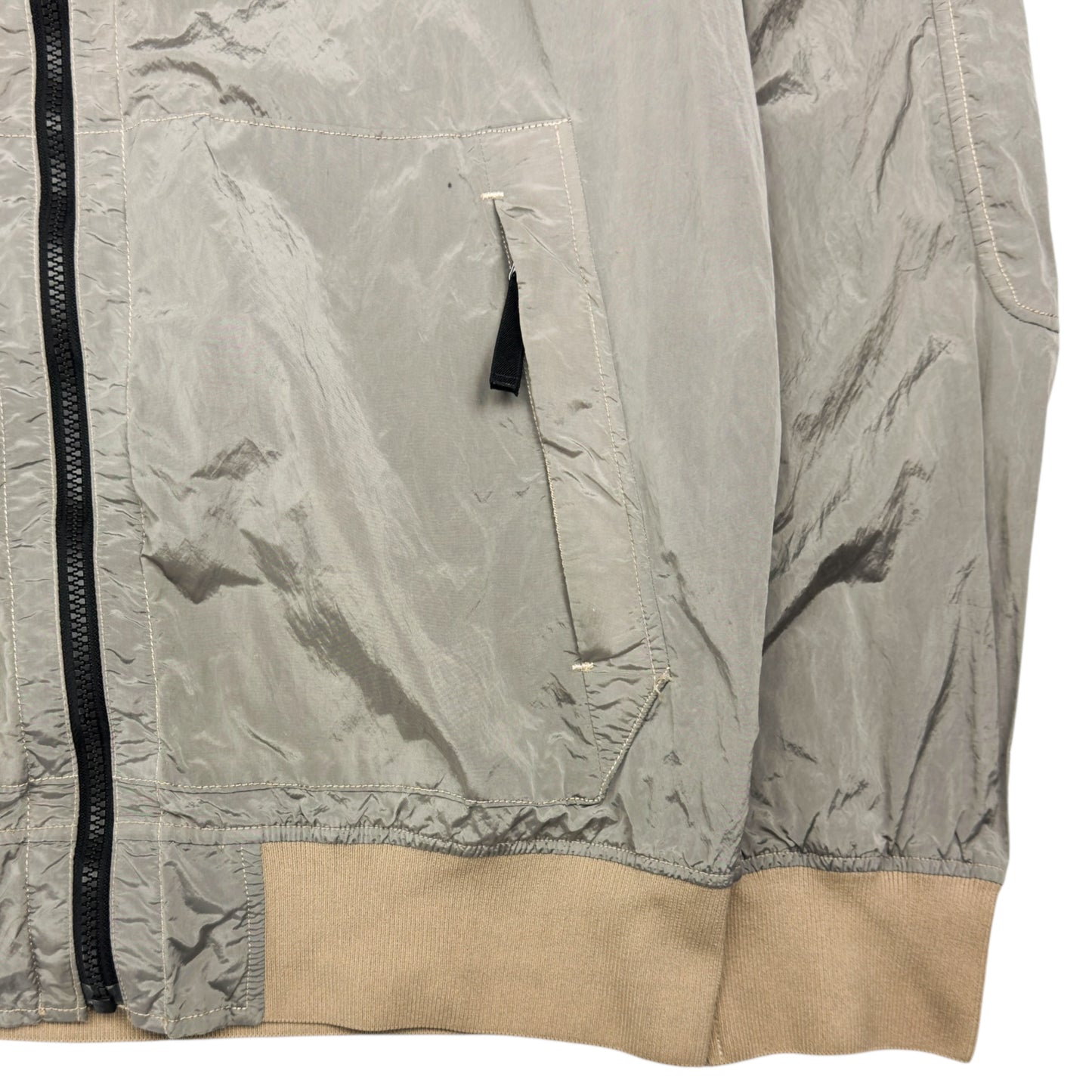 S/S 18 Stone Island Nylon Metal Watro Jacket - Silver