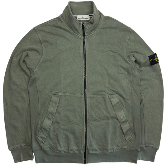 S/S 14 Stone Island Full Zip Sweater - Green