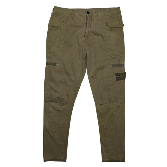 A/W 17 Stone Island Ghost Cargo Trousers - Khaki