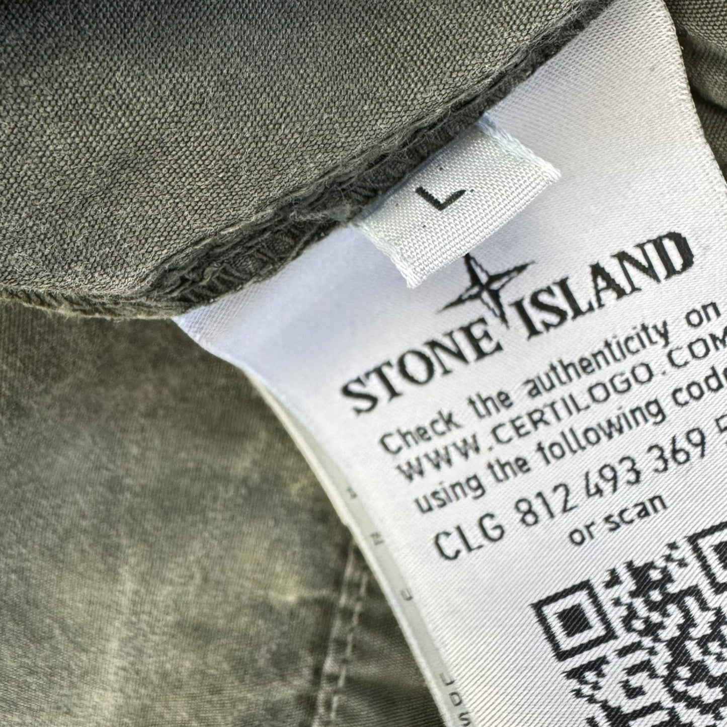 A/W 20 Stone Island T.CO+OLD Pocket Overshirt - Dark Green