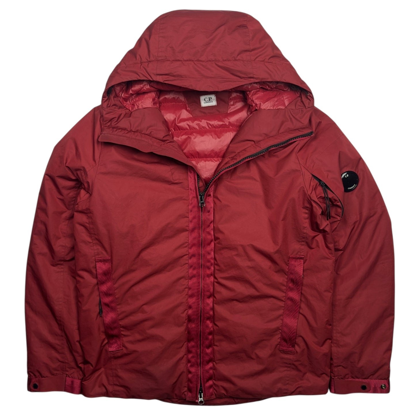 C.P. Company Micro M Down Jacket - Red