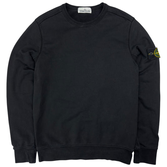 S/S 19 Stone Island Crewneck Sweater - Black