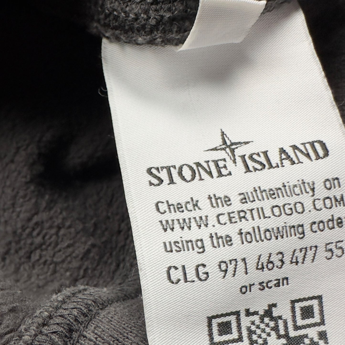 Stone Island Quarter Zip Sweater - Dark Grey