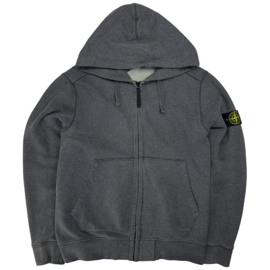 A/W 17 Stone Island Full Zip Hoodie - Dark Grey