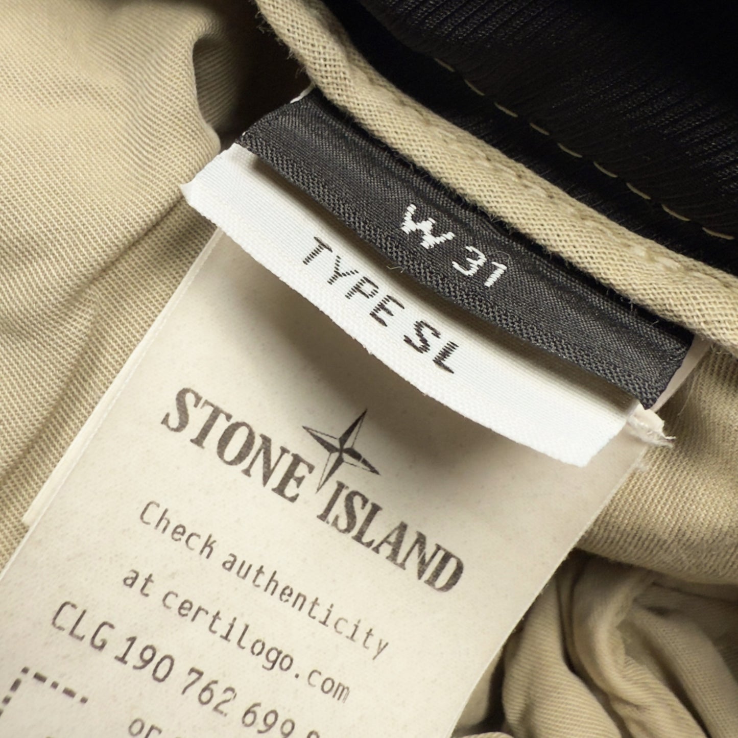 S/S 22 Stone Island Cotton Cargo Shorts 31 SL