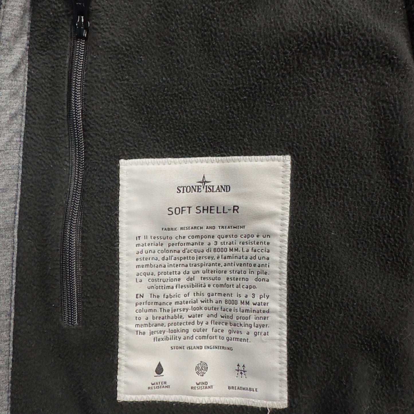 A/W 14 Stone Island Marl Soft Shell R Jacket