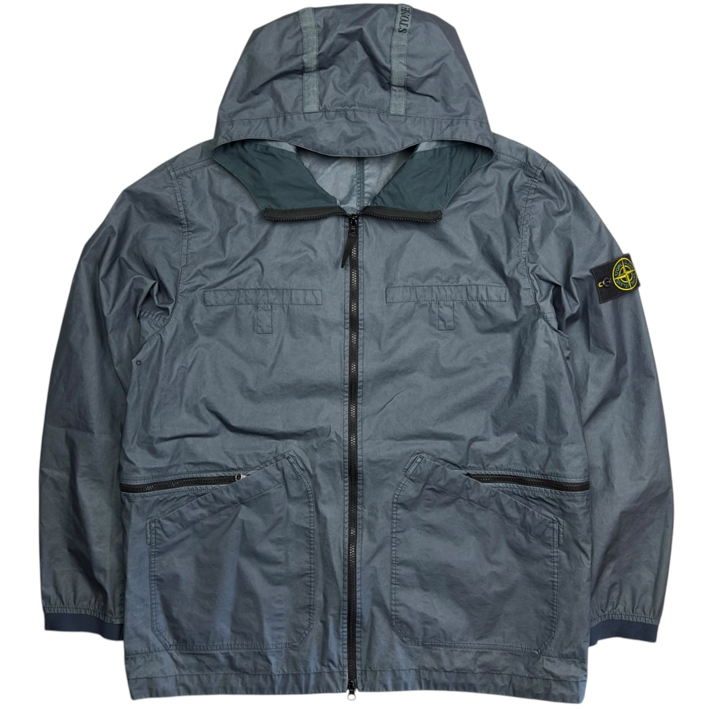 S/S 22 Stone Island Aggressive Gommato Jacket - Blue