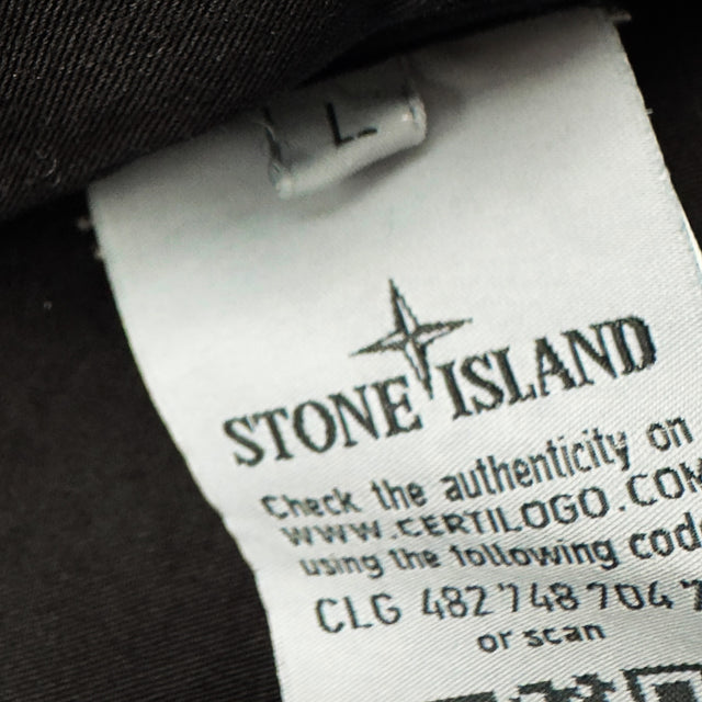 A/W 16 Stone Island Quilted Overshirt - Black