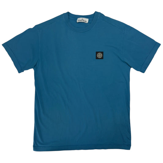 S/S 18 Stone Island Patch T-Shirt - Blue