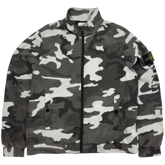 S/S 16 Stone Island X Supreme Nylon Metal 4C Printed Camouflage Track Jacket