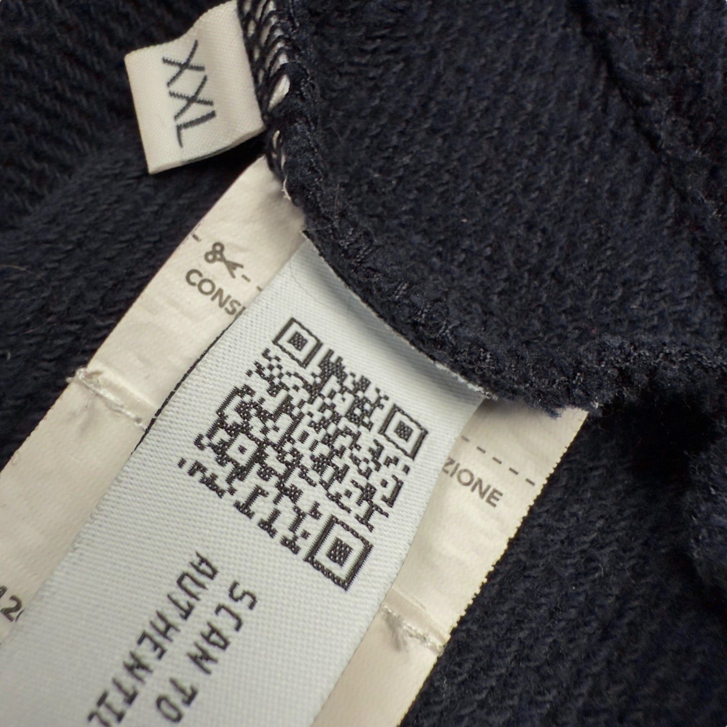C.P. Company Quarter Zip Sweater - Navy