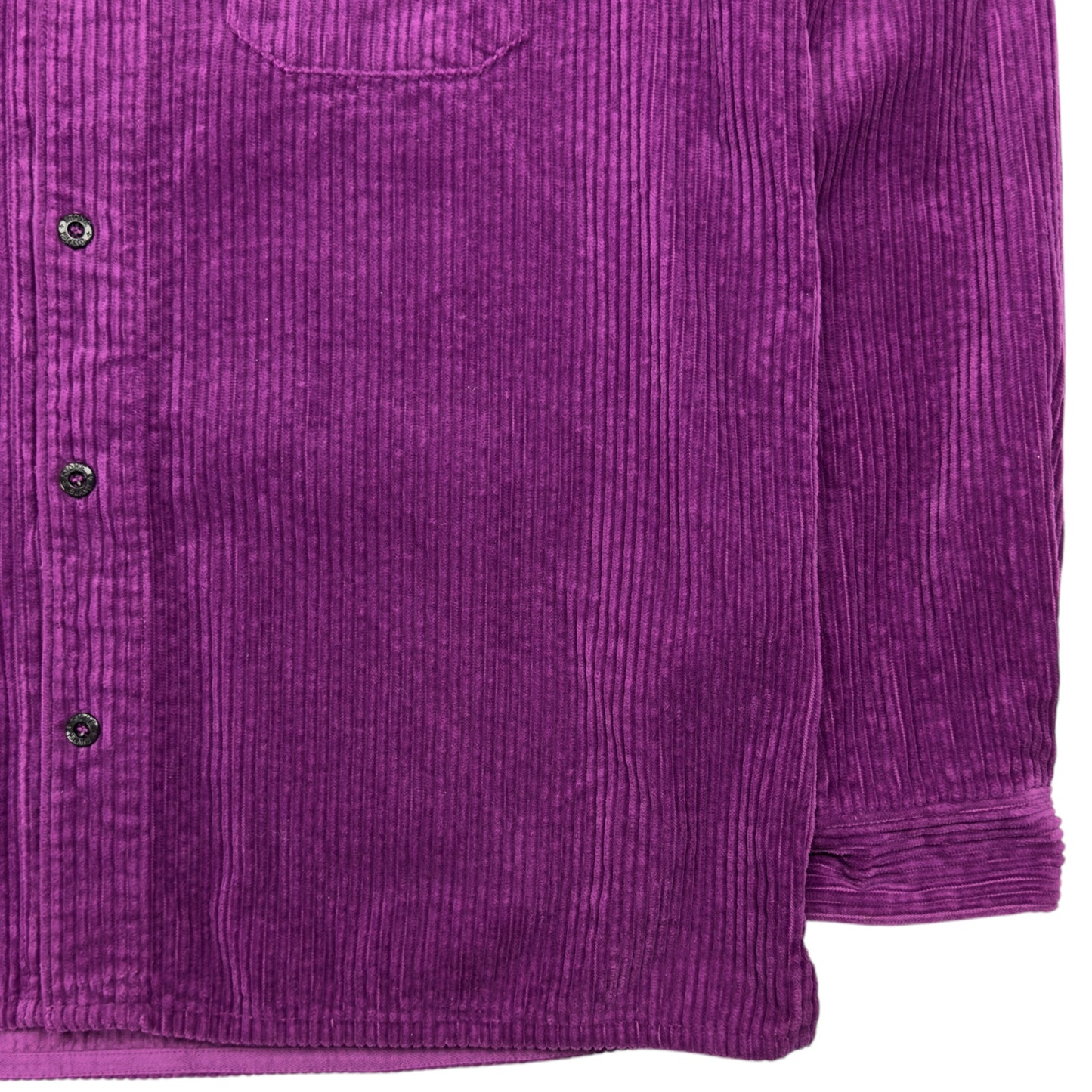 A/W 21 Stone Island Corduroy 2 Pocket Overshirt - Purple